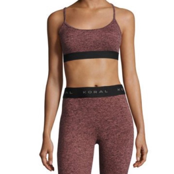 KORAL Versatility Yoga Performance Sports Bra - Picture 2 of 8